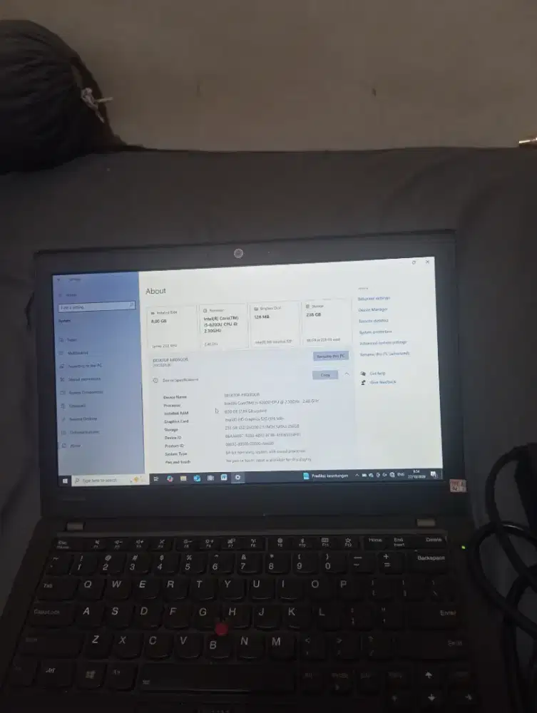Lenovo Thinkpad x270 gen 6