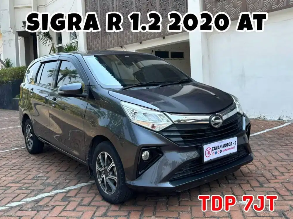 Sigra R  1.2 At 2020 Siap pakai DP. 7jt