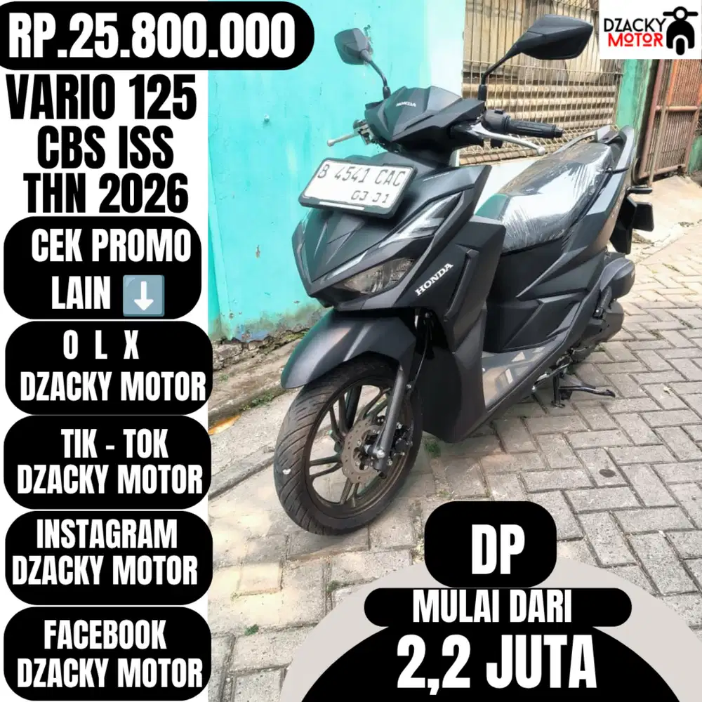 VARIO 125 CBS ISS 2026 SECOND LIKE NEW