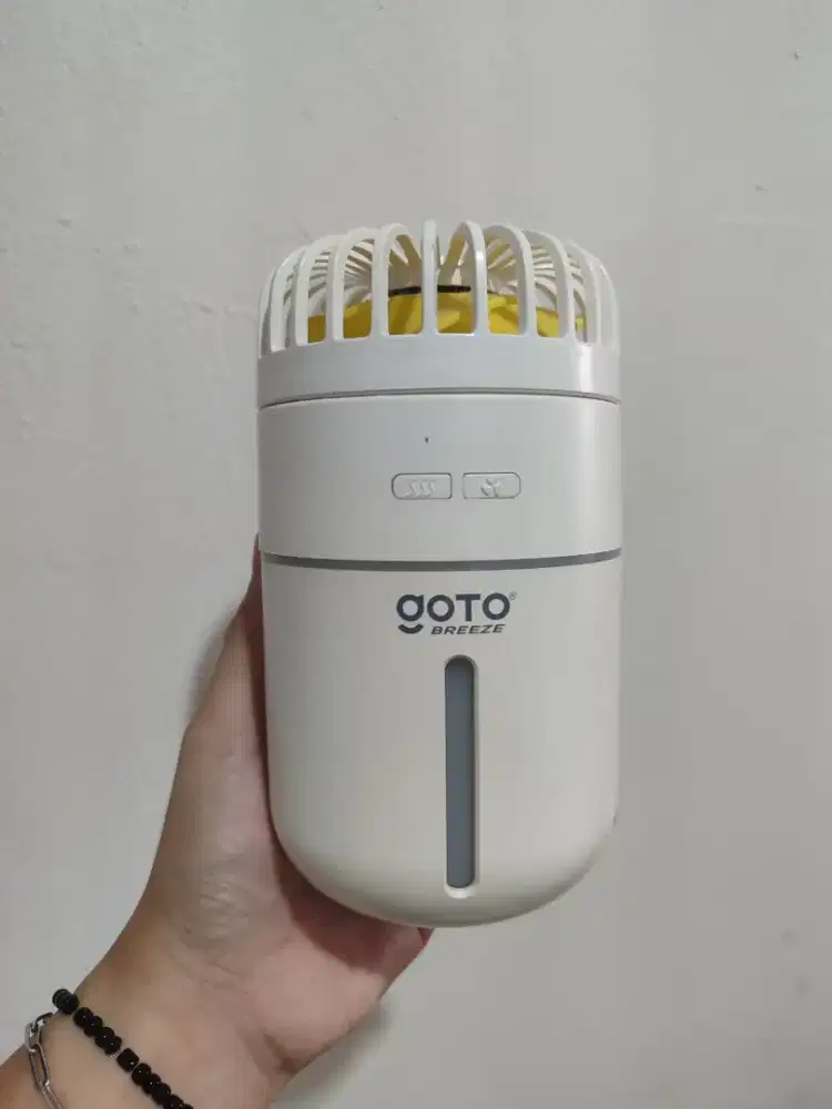 Goto Breeze Diffuser Aroma Terapi Essential Oil Fan Air Humidifier