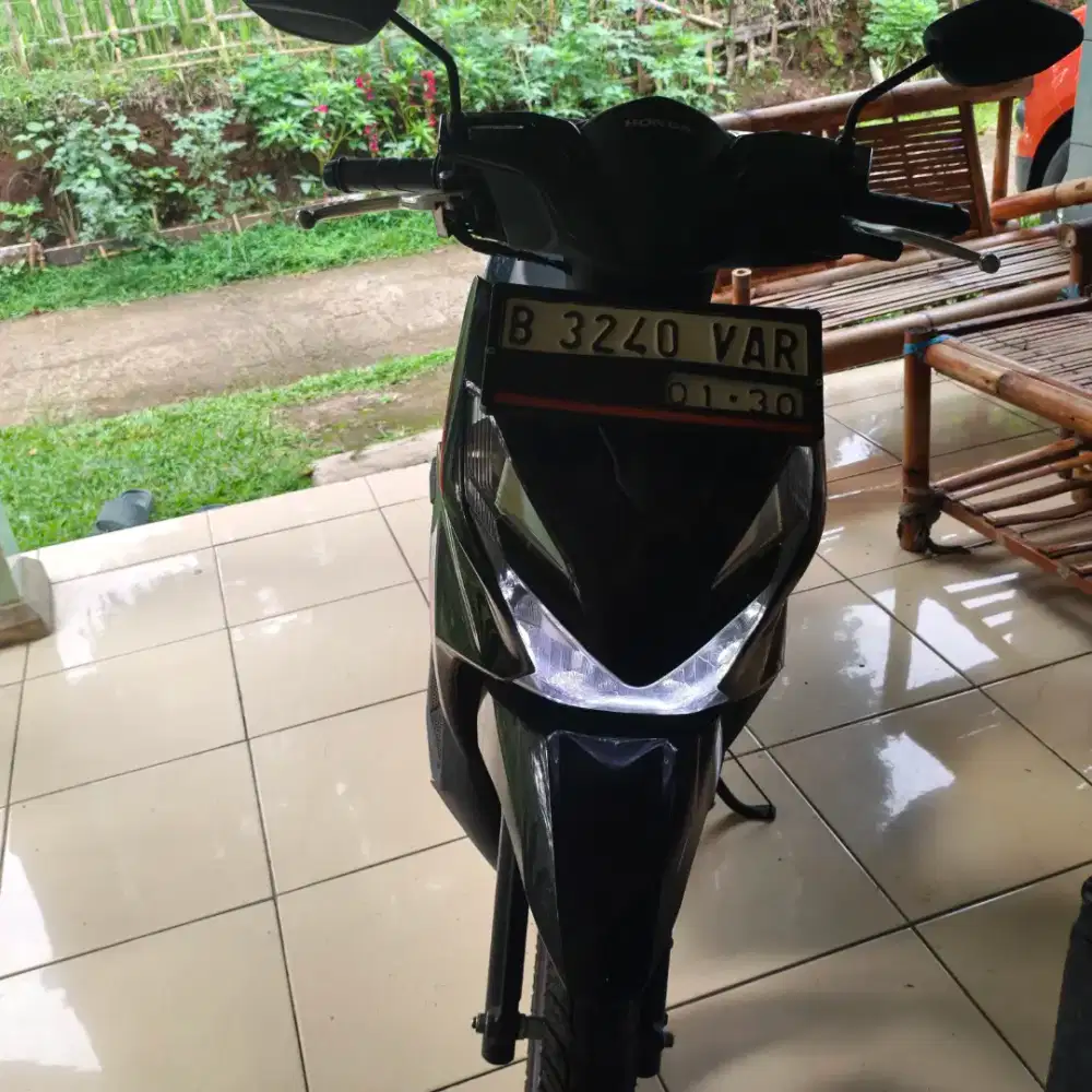 Honda beat hitam 2025 Januari tangan 1