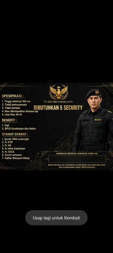 Security urgent