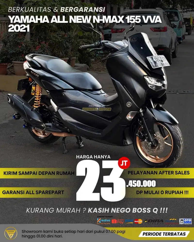 YAMAHA ALL NEW N-MAX 155 VVA 2021