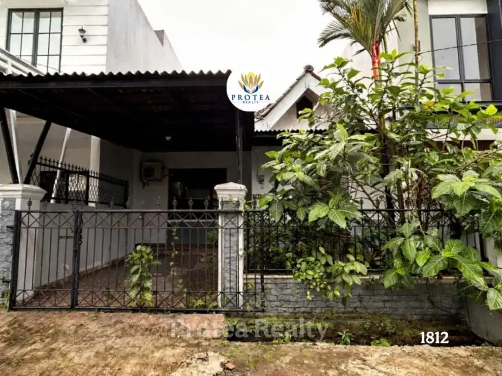 Dijual Rumah Apa Adanya 1 ½ Lantai, Lokasi Strategis Dekat Pintu Tol Pasar Modern BSD
