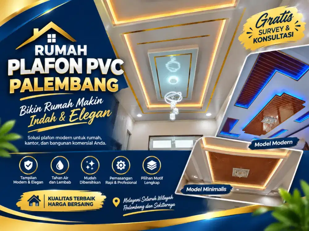 Rumah Plafon PVC