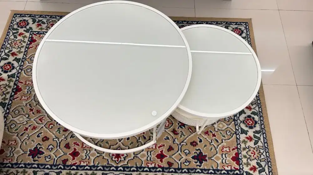 Meja sofa/meja keluarga, minat DM ya