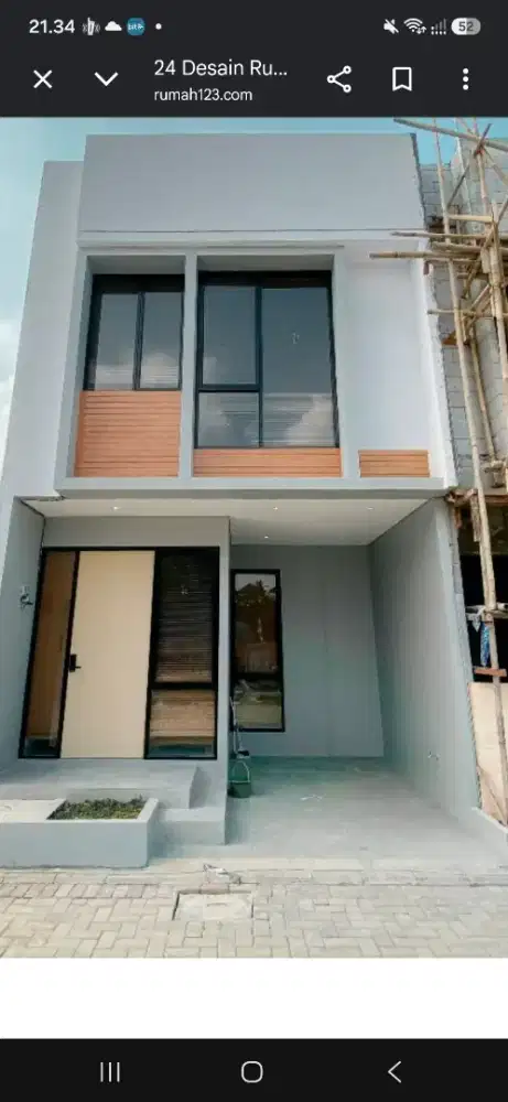 Dijual murah Rumah baru 2 lantai