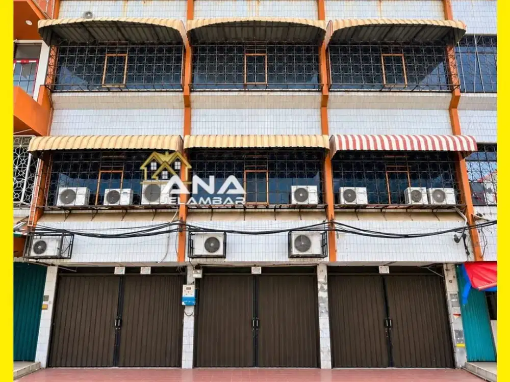 ANA RUKO GANDENG 3 UNIT UK 12.75X15M DI KOMPLEK RUKO JELAMBAR