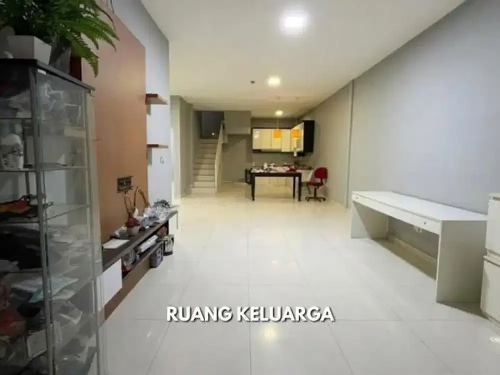 Rumah Alam Sutera 1,5 Lantai Rapih Full Furnished Murah Depan Taman