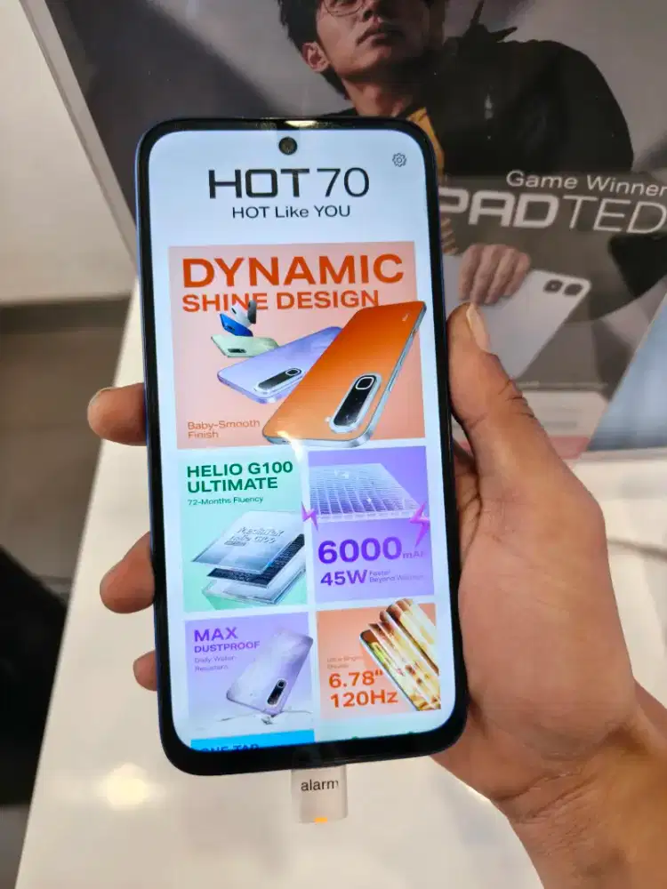 Infinix Hot 70 4 128 Garansi Resmi