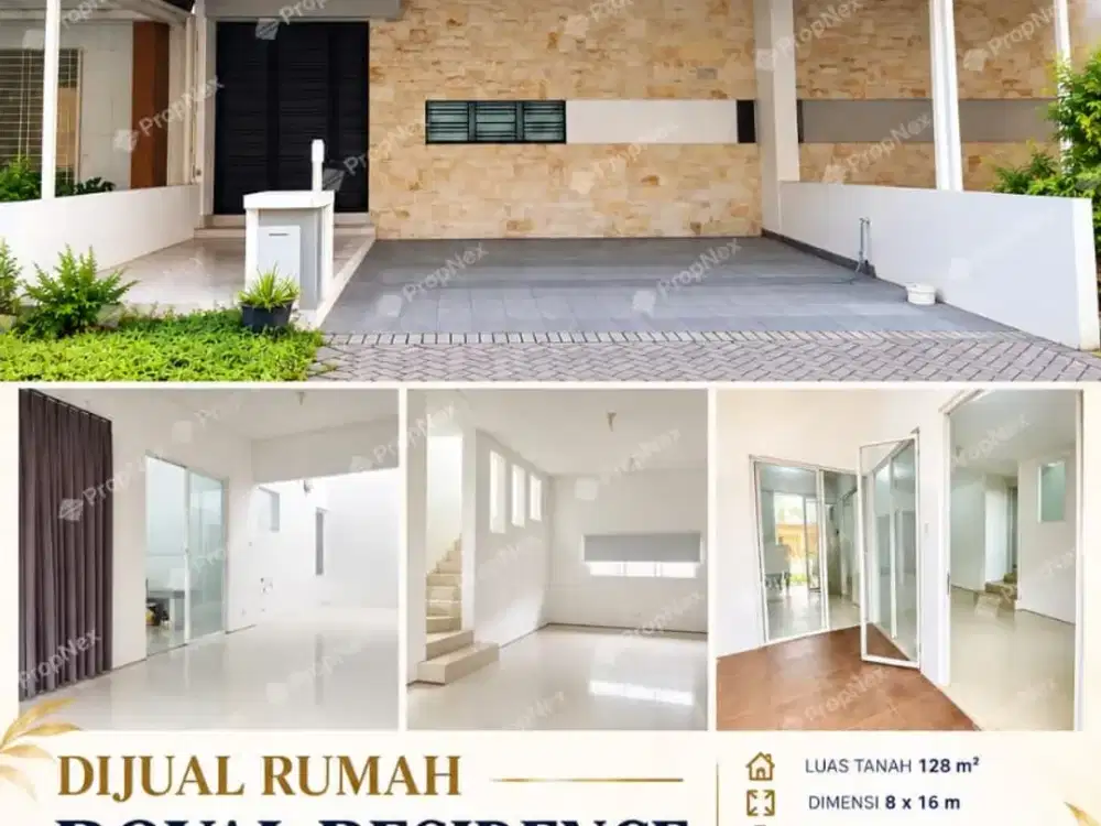 DIJUAL RUMAH GREENWICH ROYAL RESIDENCE 2LT 3KT WIYUNG DEKAT TOL PAKUWON
