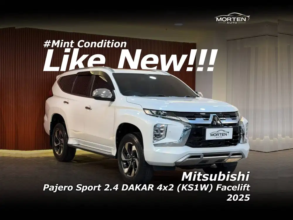 [LIKE NEW!!!] Mitsubishi Pajero Sport 2.4 DAKAR 4x2 (KS1W) FL 2025