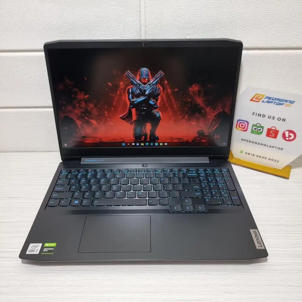 Lenovo Ideapad Gaming 3 15IMH05 Intel Core i7-10750H RAM 16GB SSD512GB