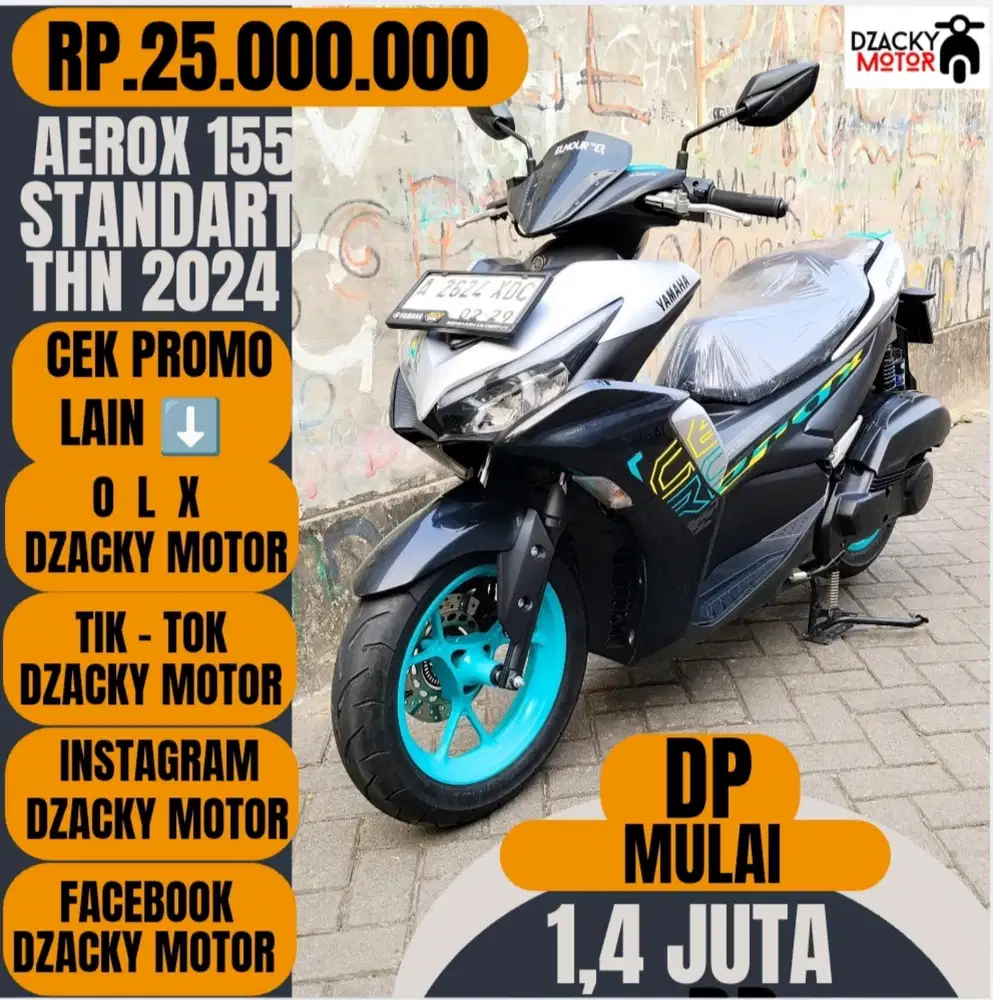 AEROX STD 2024! SECOND LIKE' NEW