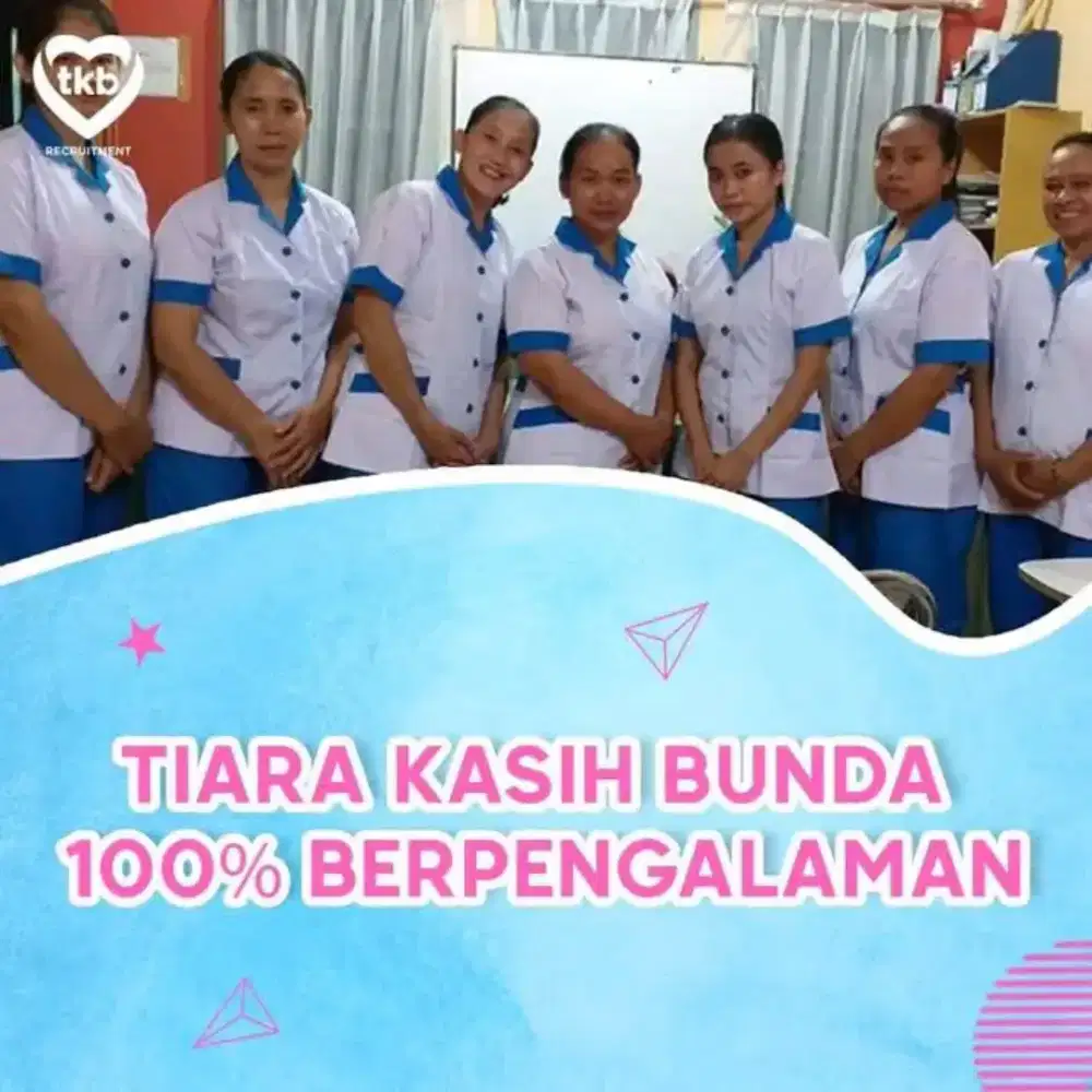 Banyak Job Baby Sitter ART & Perawat Lansia Terpercaya Terakreditasi