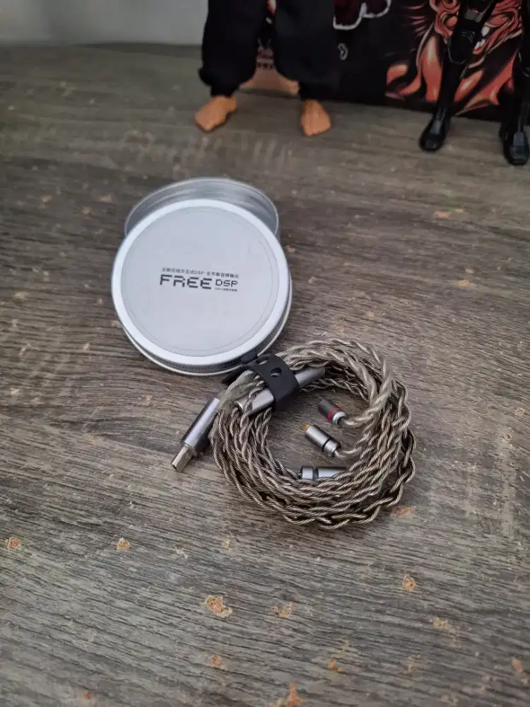Moondrop Free DSP USB-C DSP Earphone IEM 2pin Upgrade Cable with Mic