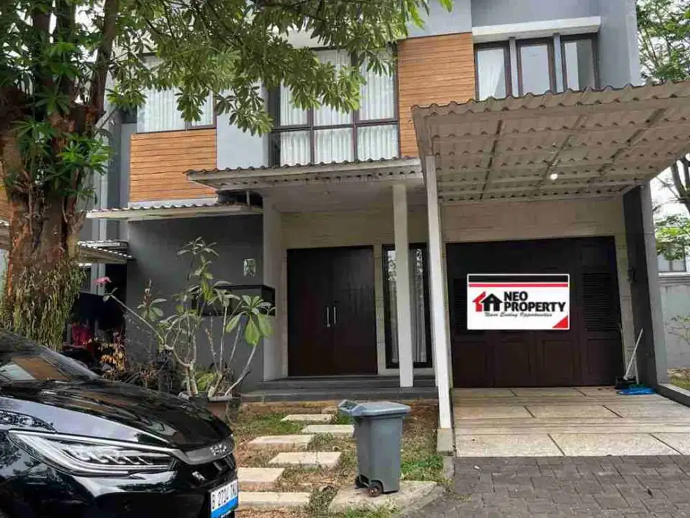 disewakan rumah siap huni cluster aman nyaman strategis ritzone bsd city