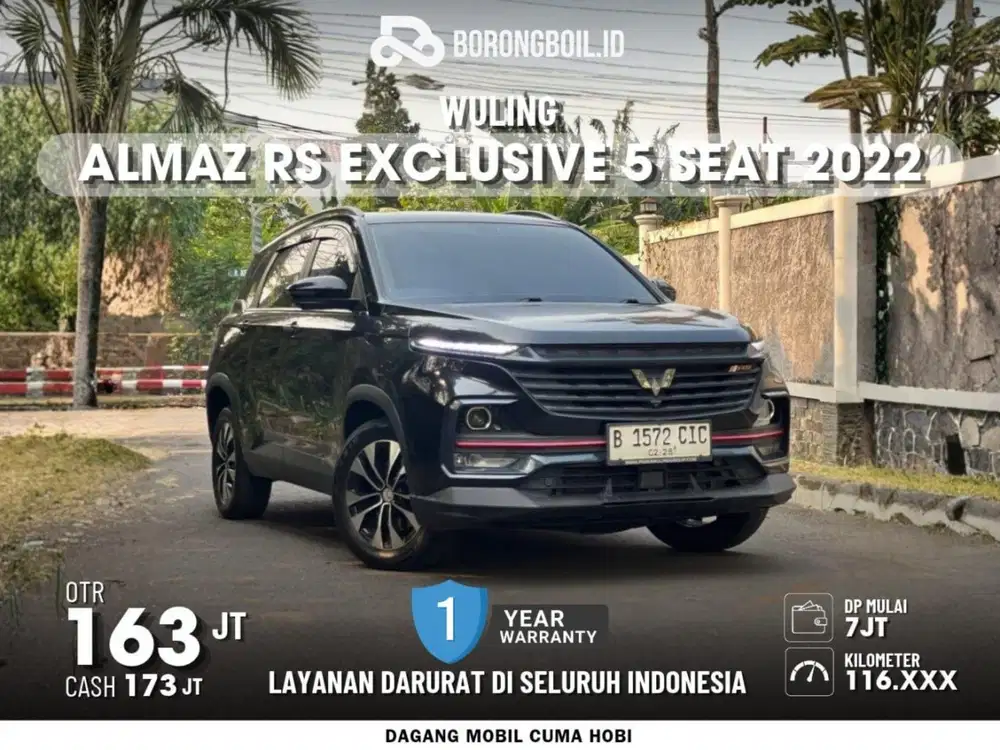 Wuling Almaz RS exclusive 5 Seat 2022