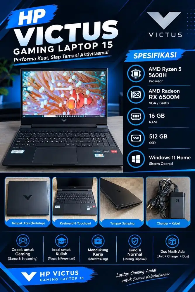 HP Victus gaming 15