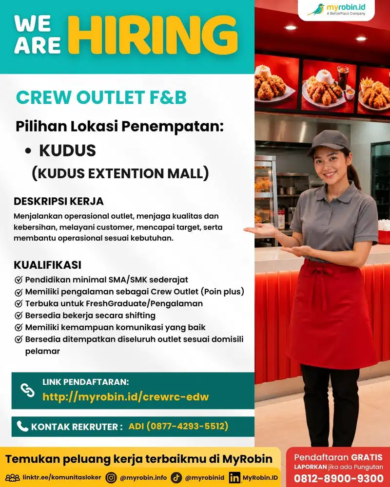 CREW OUTLET F&B