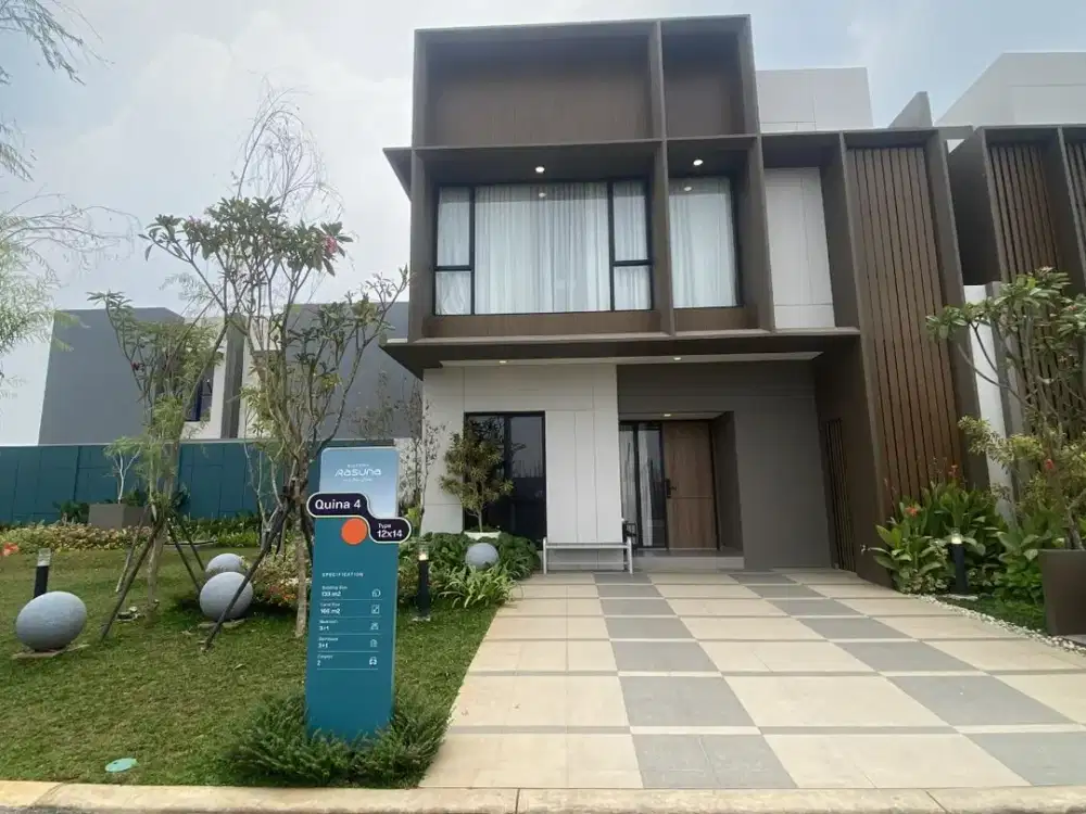 Quina 4 RYIL Sutera Rasuna, Tanah Luas untuk Keluarga