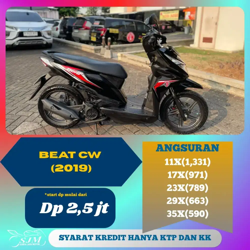 HONDA BEAT FI 2019 MESIN HALUS
