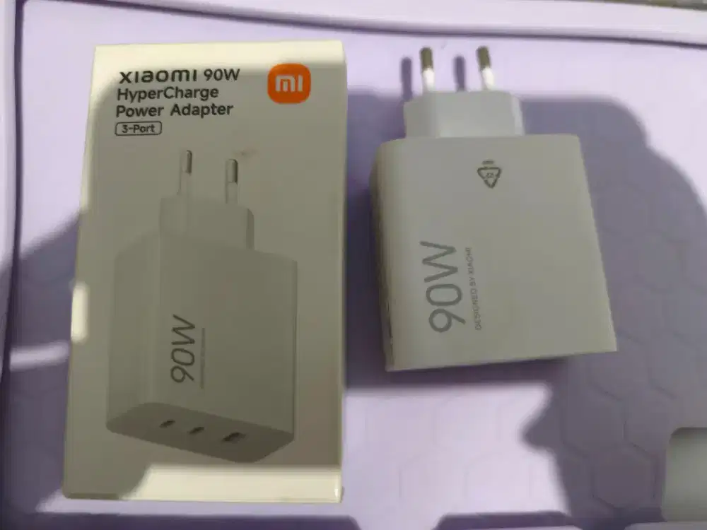Charger 3 port 90 Watt original Xiaomi