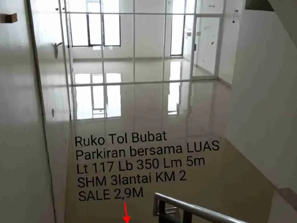 Ruko dekat TOL Buah Batu