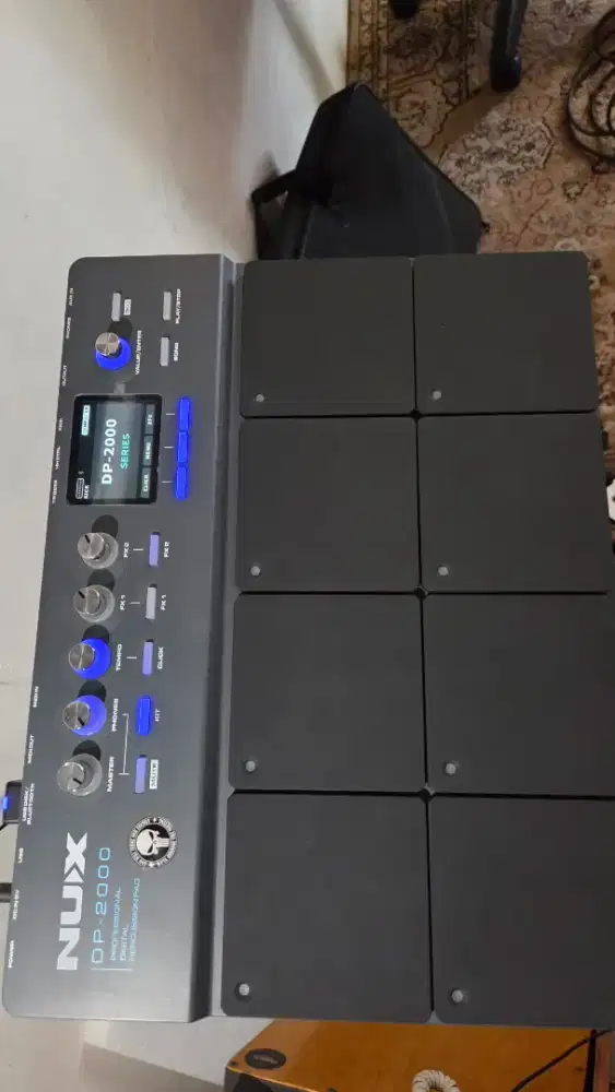Drumpad nux dp2000 komplit kick pedal & hihats ctrl