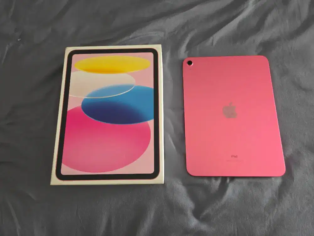 Apple iPad 10th Generation WiFi 256GB Pink | Like New Fullset Original