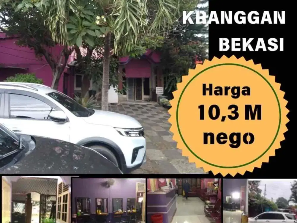 Dijual cepat tanah dan bangunan Kranggan Bekasi