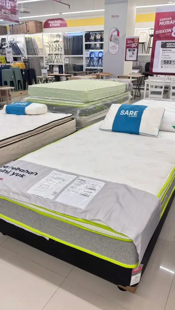 Kasur/matras aloe pocket