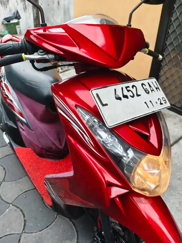 Mio Soul 2009 CW Merah Marun Siap Pakai!!!