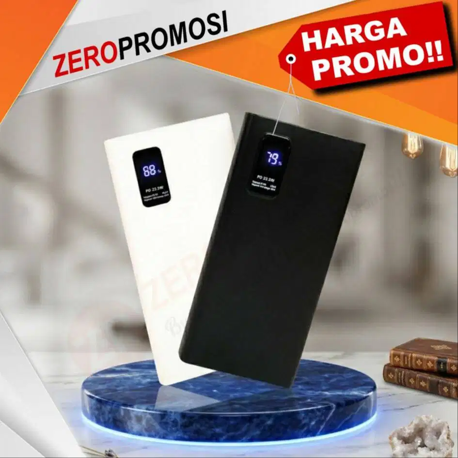 Powerbank Fast Charging 10000mAh P100PD02 untuk Souvenir Kantor Custom