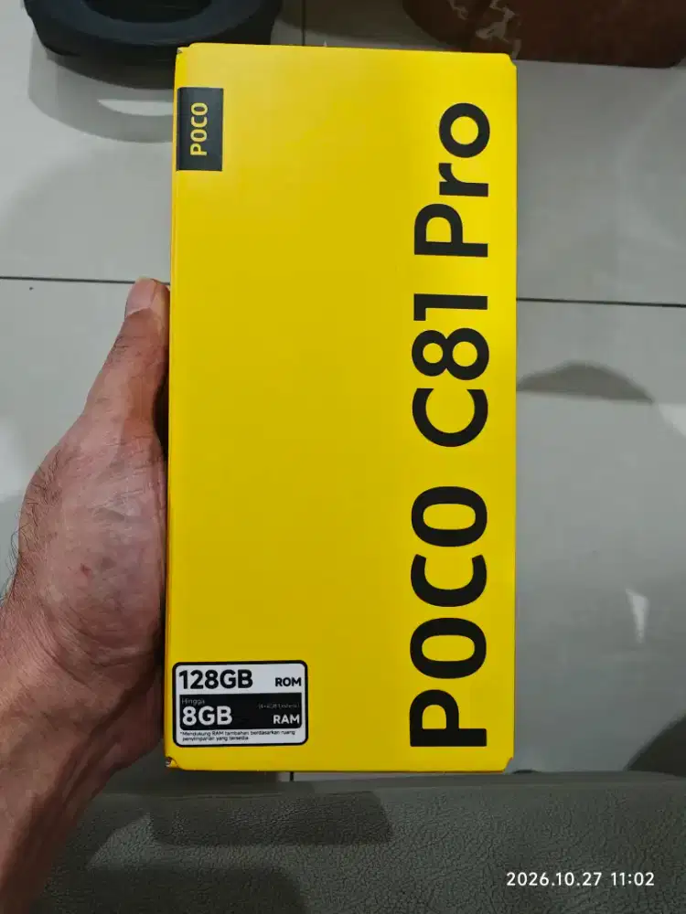 Poco C81 pro 4/128 kondisi 99,99%