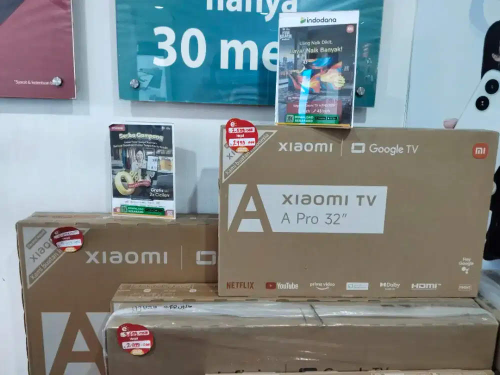 CASH CREDIT TV MULAI DARI 32-65INC