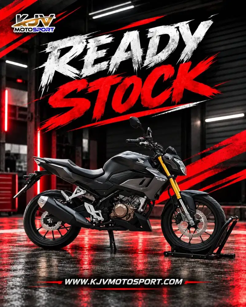 HONDA NEW CB150R 2023 HITAM KM 7K PAJAK ON ANTI REWEL