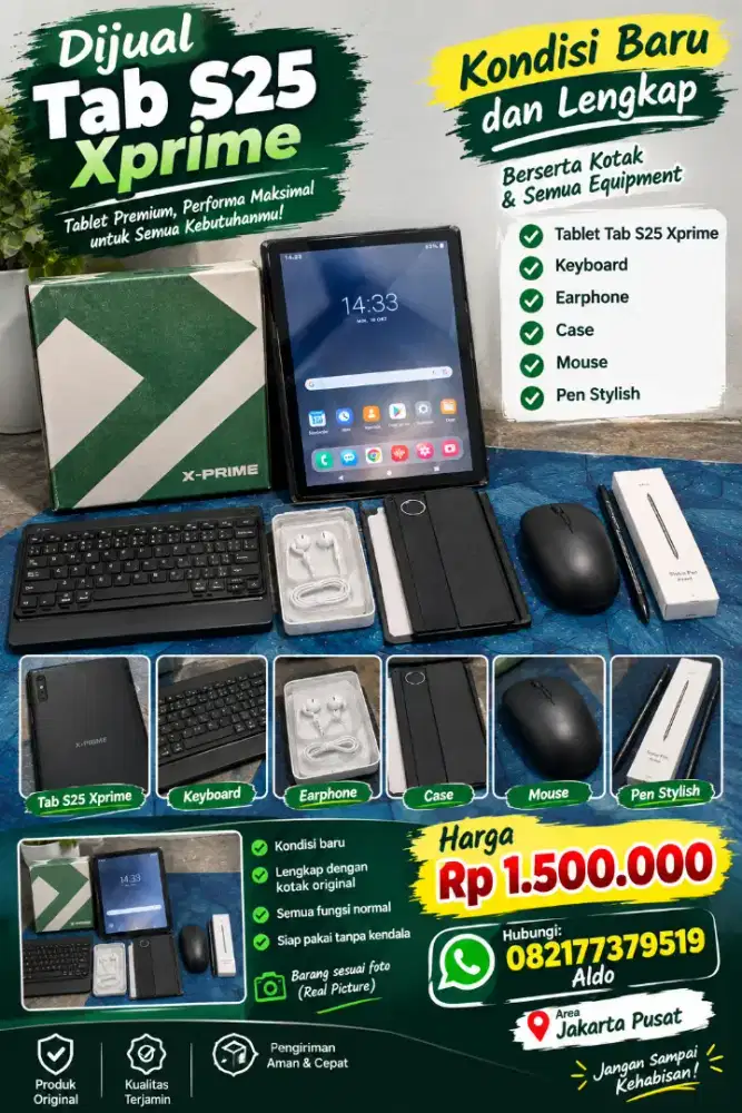 Tab Samsung x prime 1Tb
