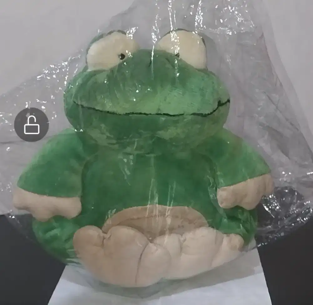 Boneka Kodok Hijau (Premium)