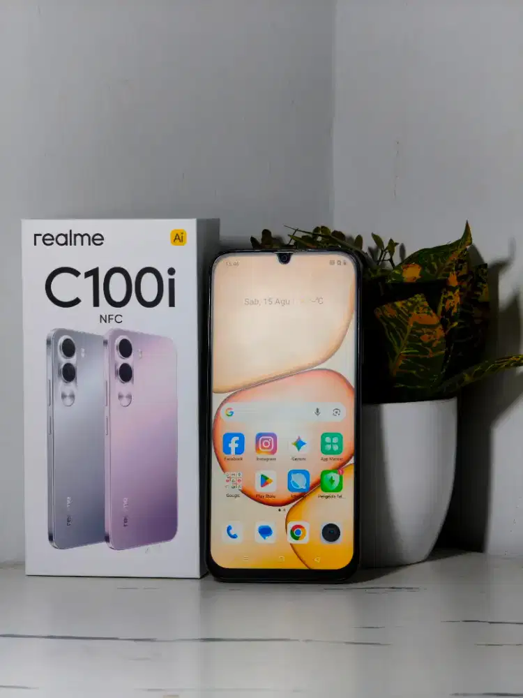 Realme C100i 4/128GB Baru 1 bulan pakai