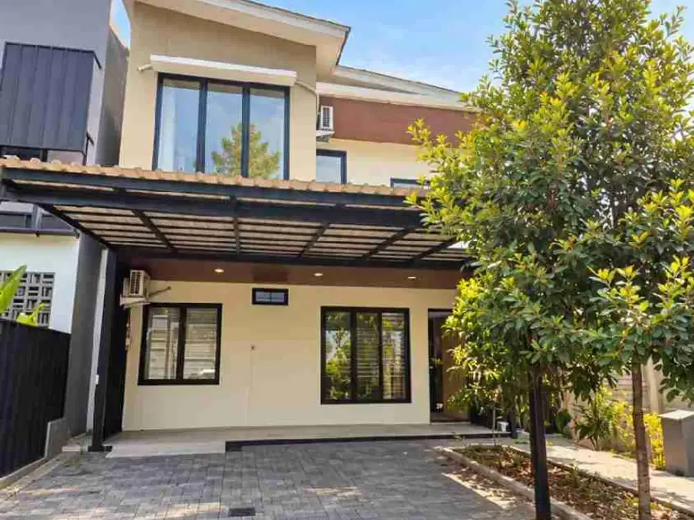 Dijual Rumah Cakep Bangunan Mandiri Siap Huni Di U Ville Bintaro