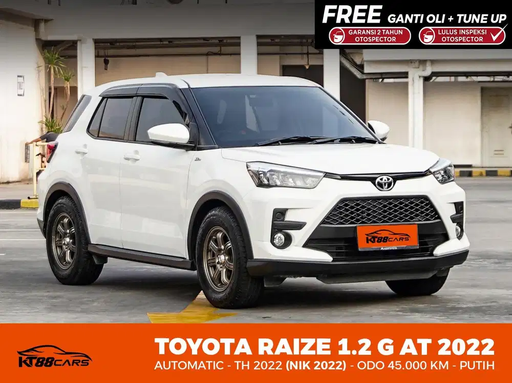 Toyota Raize G 1.2 AT THN 2022