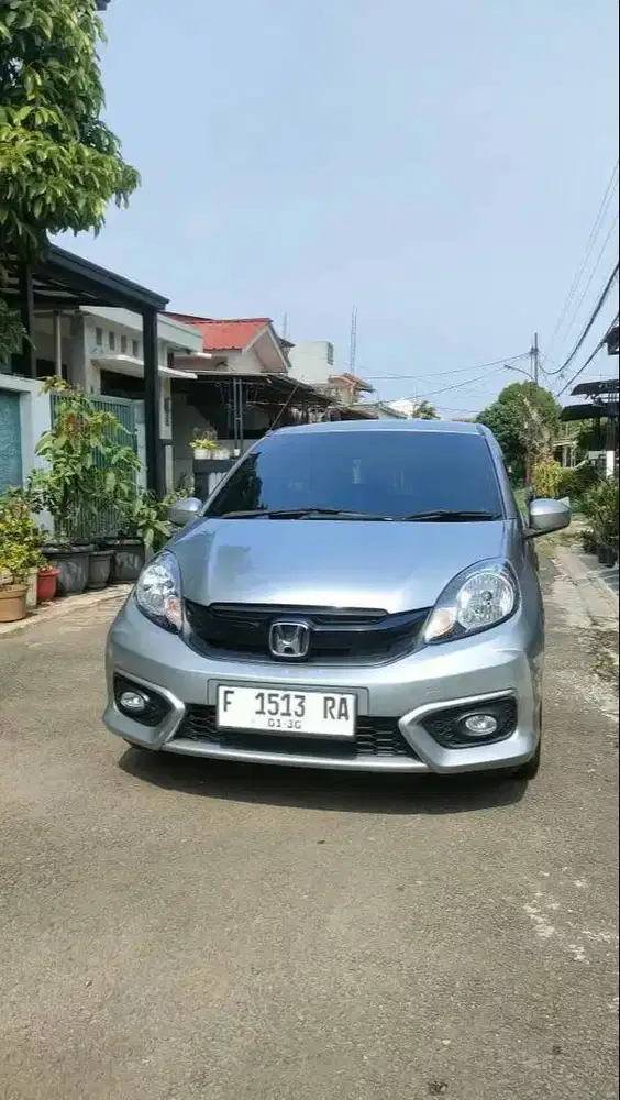 Brio Satya E Matic 2018 Silver Metalik – KM 73 Ribuan, Pajak Hidup!