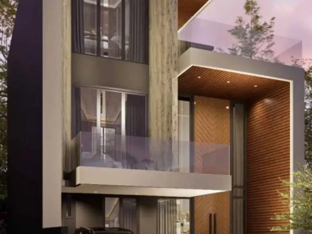 Rumah 3 Lantai Baru Minimalis di Citraland Woodland