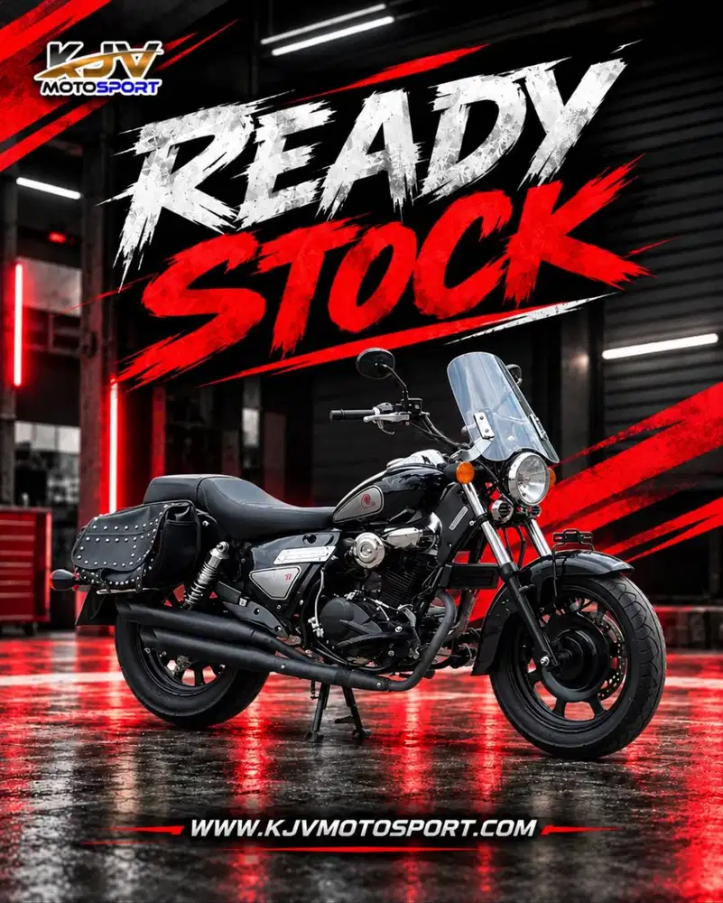 BENELLI MOTOBI 200 EFI HITAM 2024 KM 800 PERAK RENDAH PAJAK PANJANG