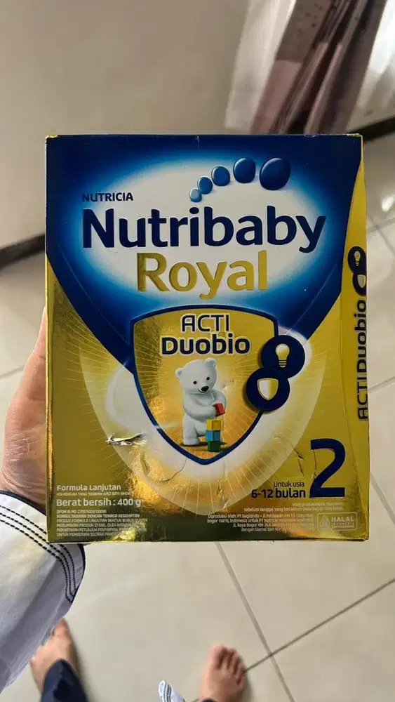 Susu formula nutribaby utk 6-12 bulan