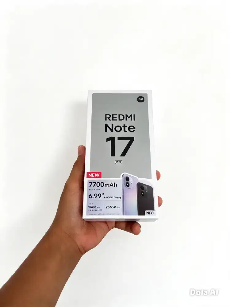 [ Fast respon WA ] Redmi Note 17 5G 8/256 Garansi resmi 15bln