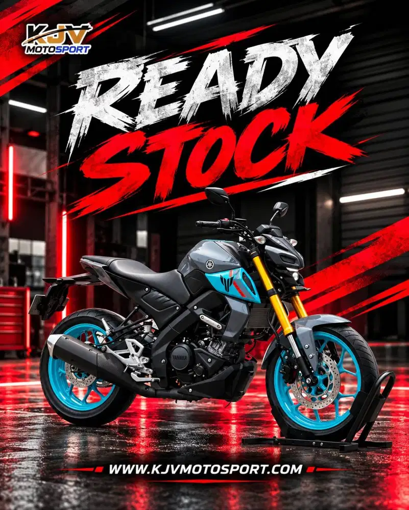 YAMAHA MT15 GREY 2022 KM LOW PAJAK PANJANG SIAP HARIAN