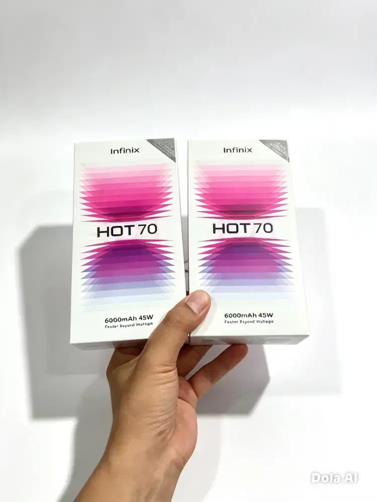 [ Fast respon WA ] Infinix Hot 70 NFC 8+8/128 Garansi resmi 1thn