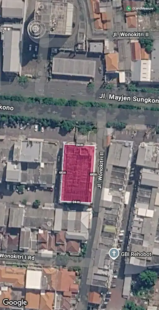 Dijual Gedung Jalan Mayjend Sungkono Komersial strategis Surabaya